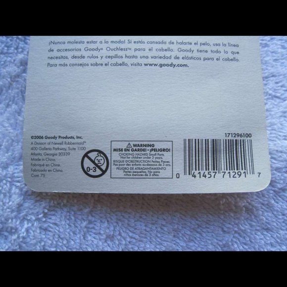 75 Goody Clear Poly Bands Ouchless Elastics Ponytailer Hair Bands 2006 Formula - Picture 6 of 16